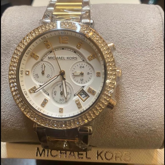 Mini Camille Pavé Gold-Tone Watch